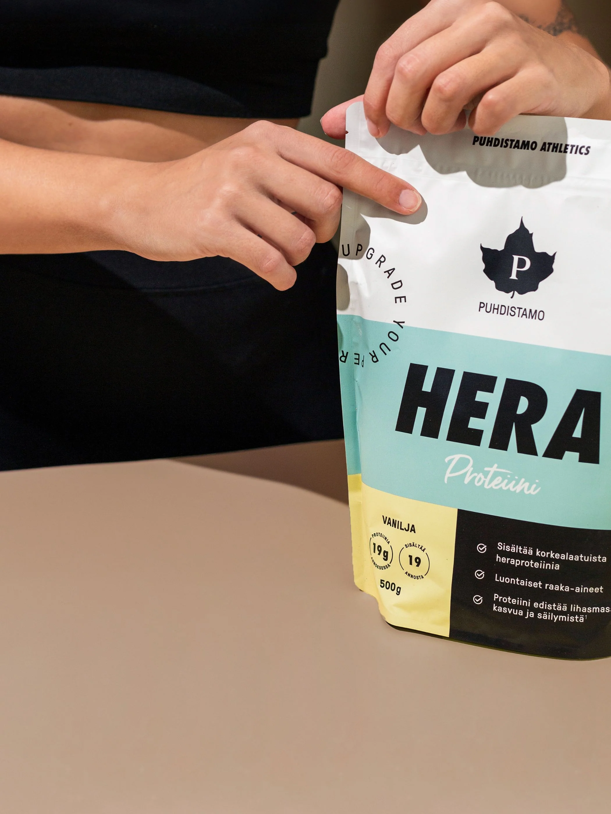 Heraproteiini Vanilja - 500 g - Image 2