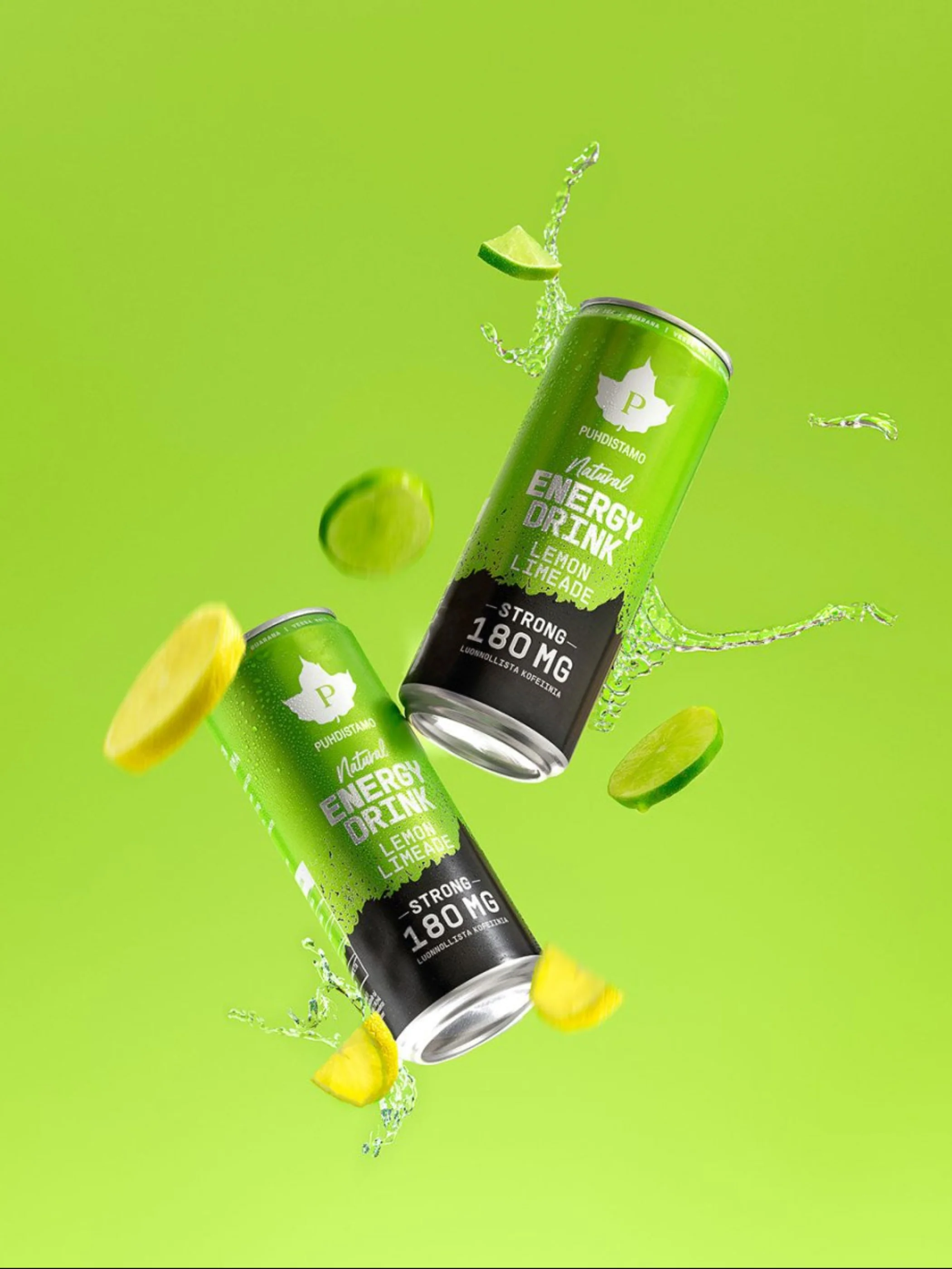 Natural Energy Drink Lemon Limeade Strong - 330 ml - Image 3